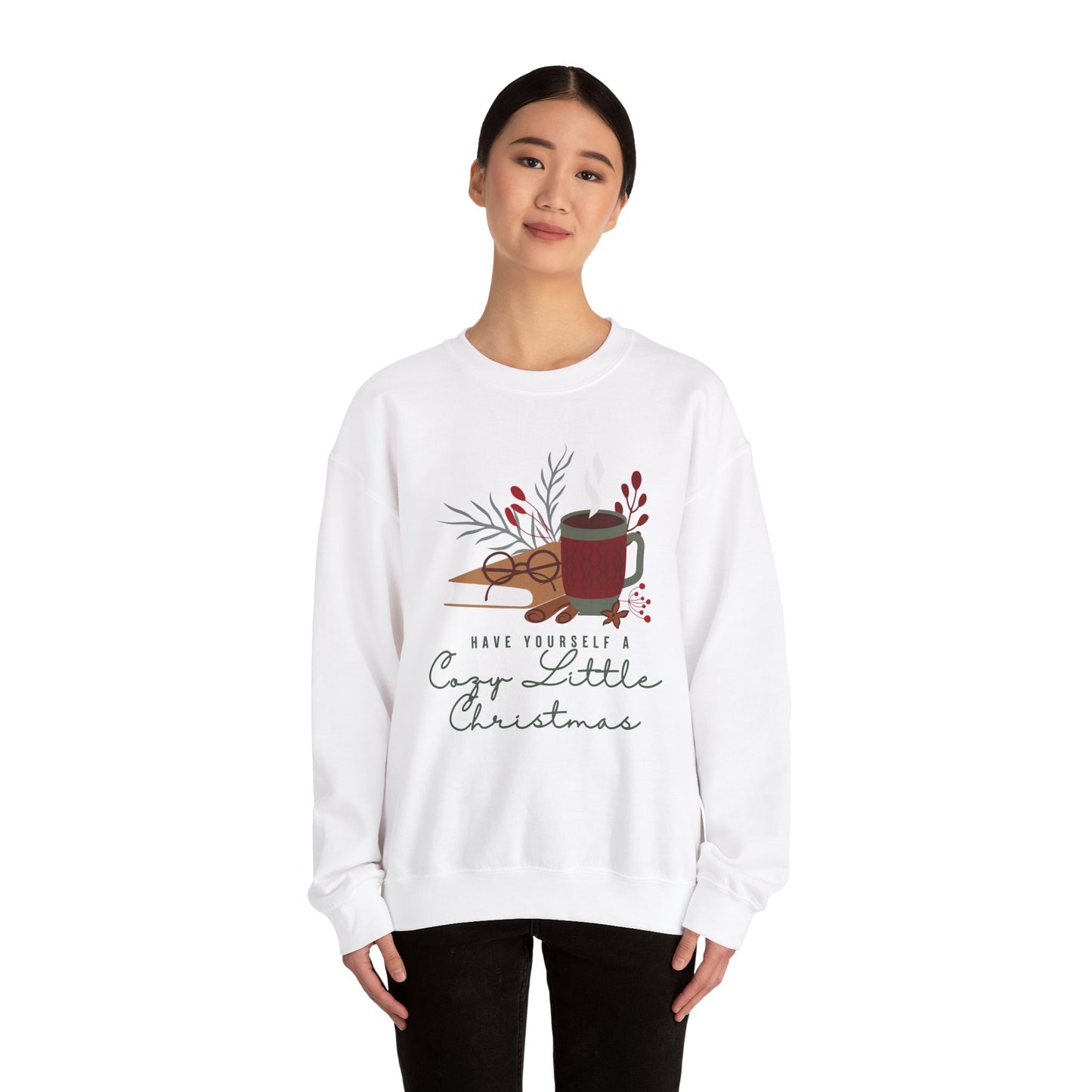 The Holiday Collection - "Have Yourself  s Cozy Little Christmas" Sweatshirt.