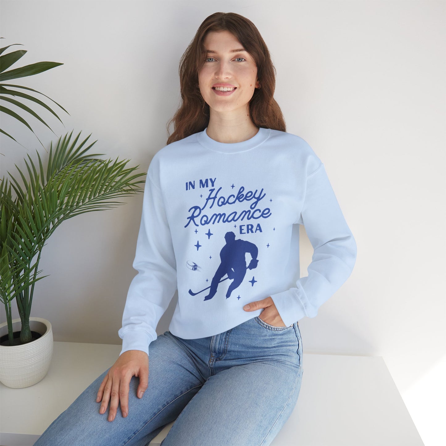 "In My Hockey Romance Era" Crewneck Sweatshirt