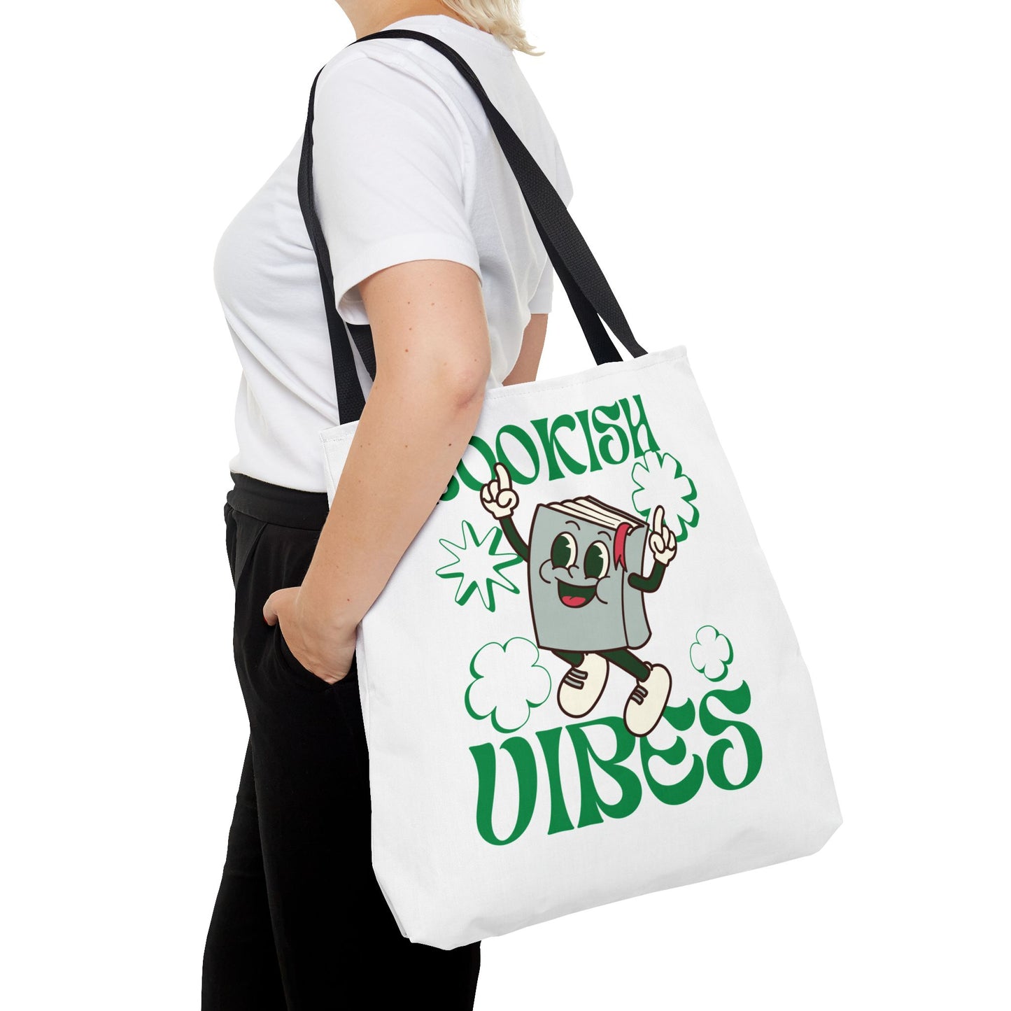 The Retro Collection - "Bookish Vibes" Tote Bag