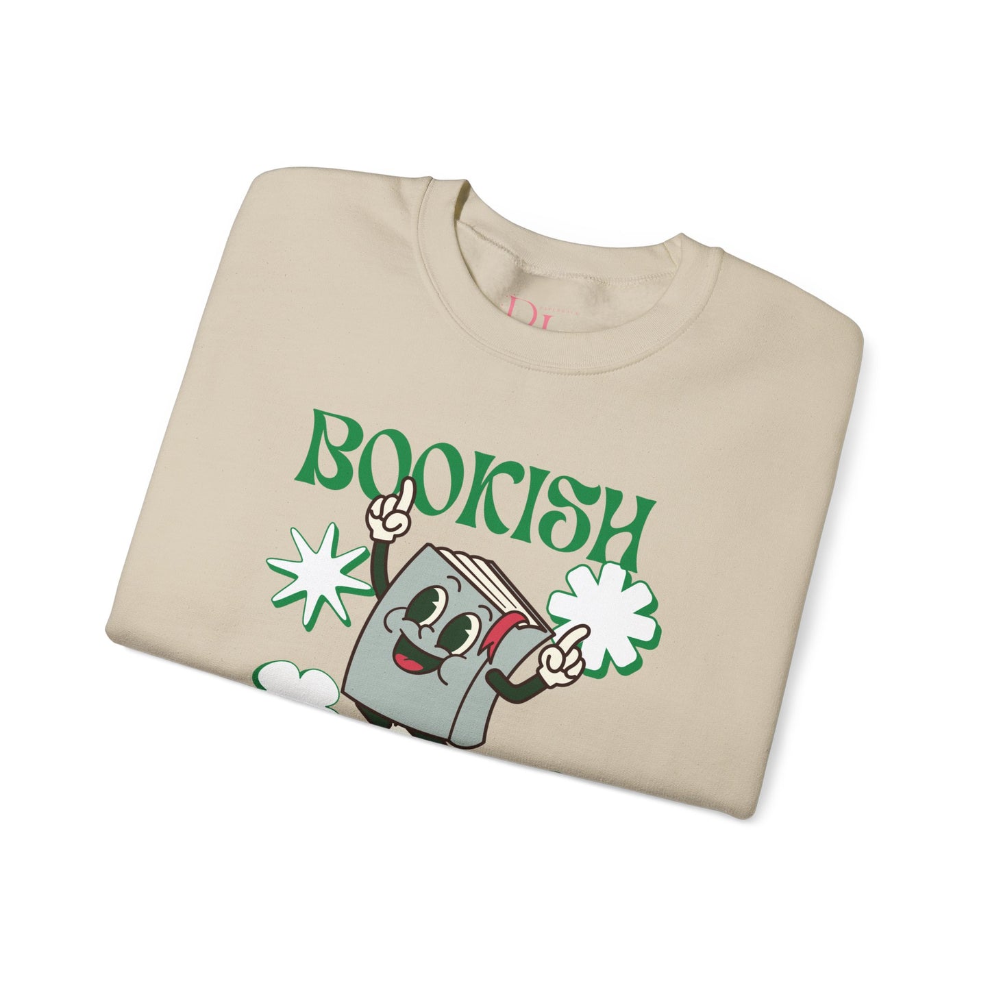 The Retro Collection - "Bookish Vibes" Crewneck Sweatshirt