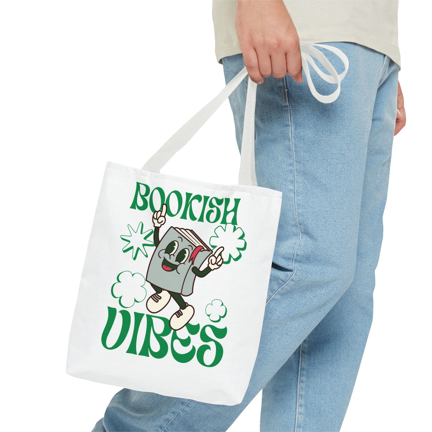 The Retro Collection - "Bookish Vibes" Tote Bag