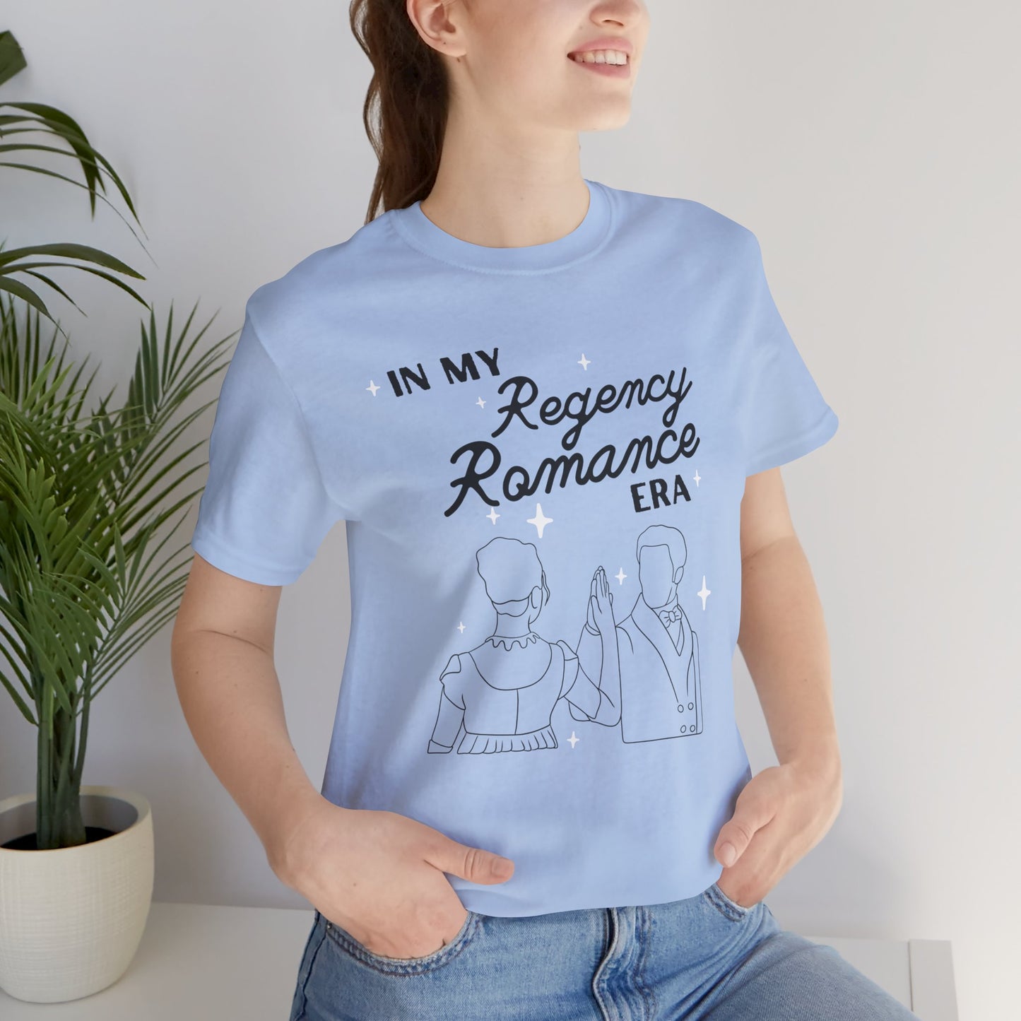 In My Regency Romance Era - Bella + Canvas T-Shirt, Bookish T-Shirt, Regency Romance, Romance Reader, Historical Romance