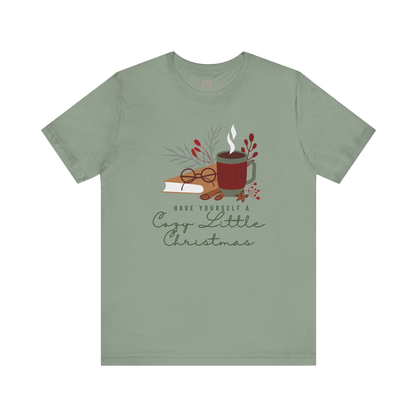 The Holiday Collection - "Have Yourself A Cozy Little Christmas" Bella & Canvas T-Shirt.