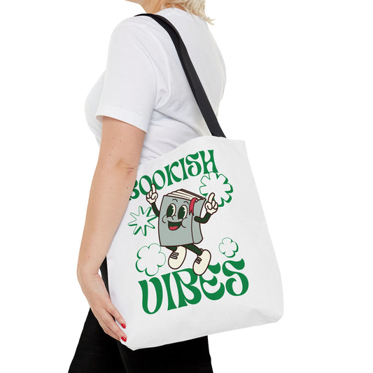 The Retro Collection - "Bookish Vibes" Tote Bag