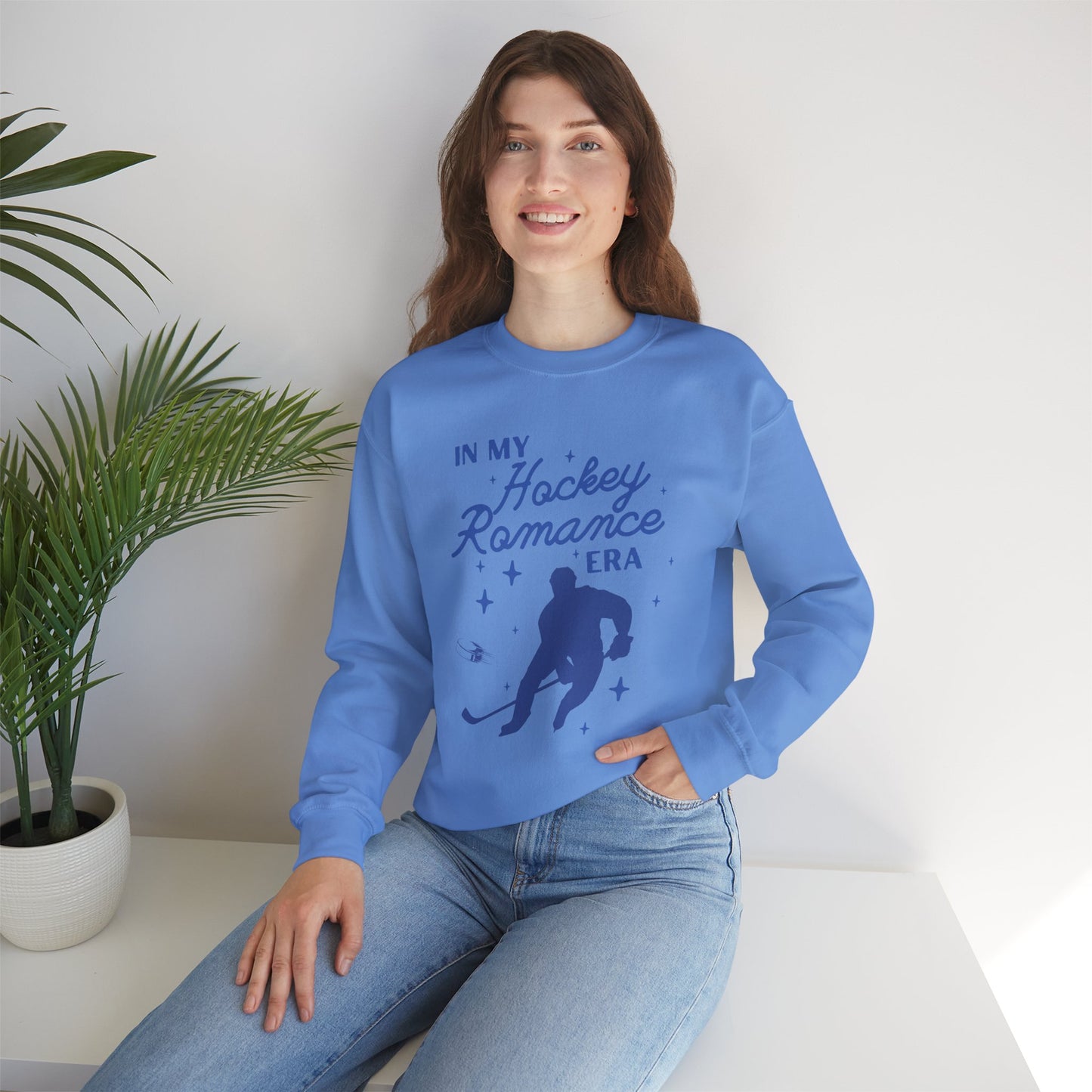 "In My Hockey Romance Era" Crewneck Sweatshirt