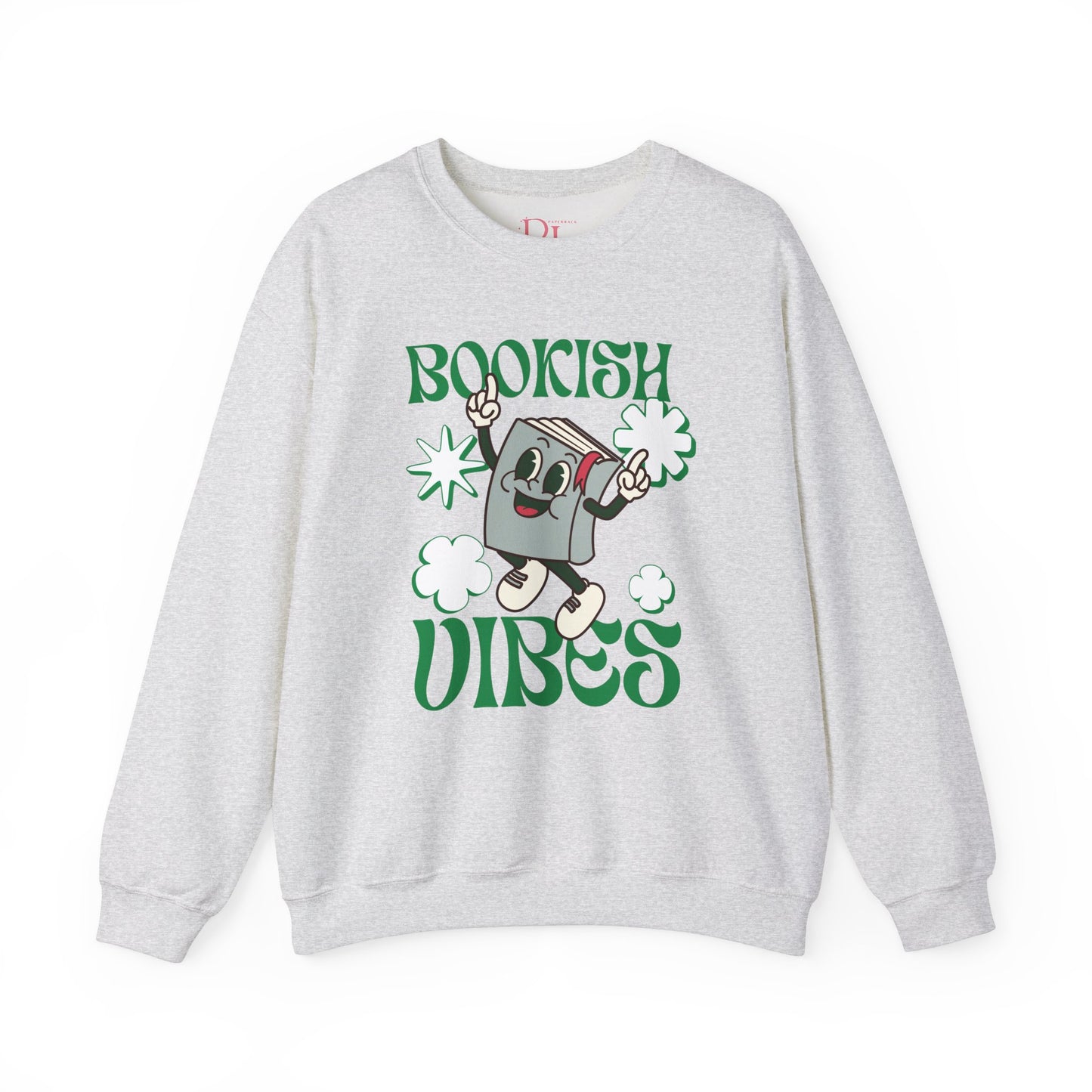 The Retro Collection - "Bookish Vibes" Crewneck Sweatshirt