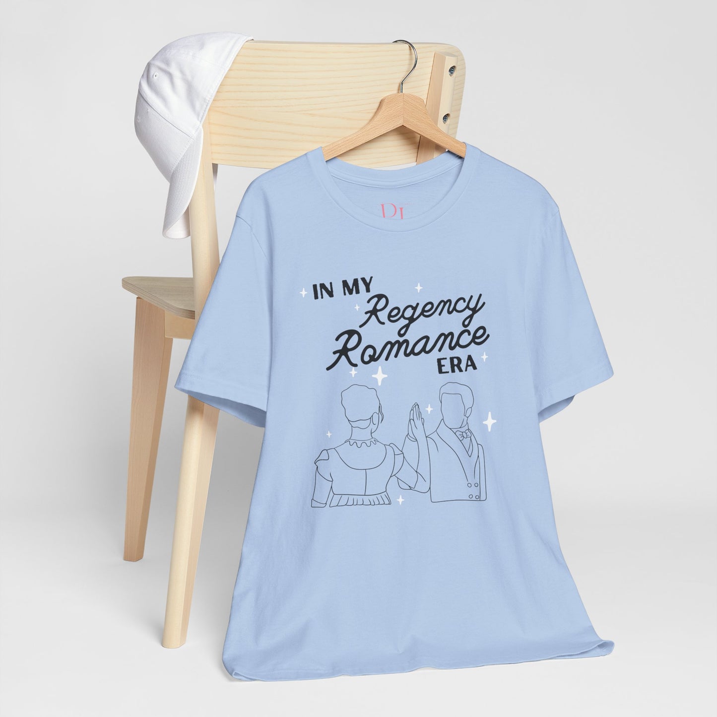 In My Regency Romance Era - Bella + Canvas T-Shirt, Bookish T-Shirt, Regency Romance, Romance Reader, Historical Romance