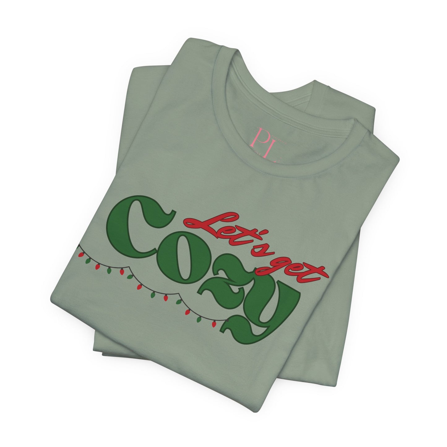 The Holiday Collection - "Let's Get Cozy" Bella & Canvas T-Shirt | Book Lover Tee | Cozy Fall Shirt | Literary Gift for Readers | Comfy Casual Shirt for Bookworms