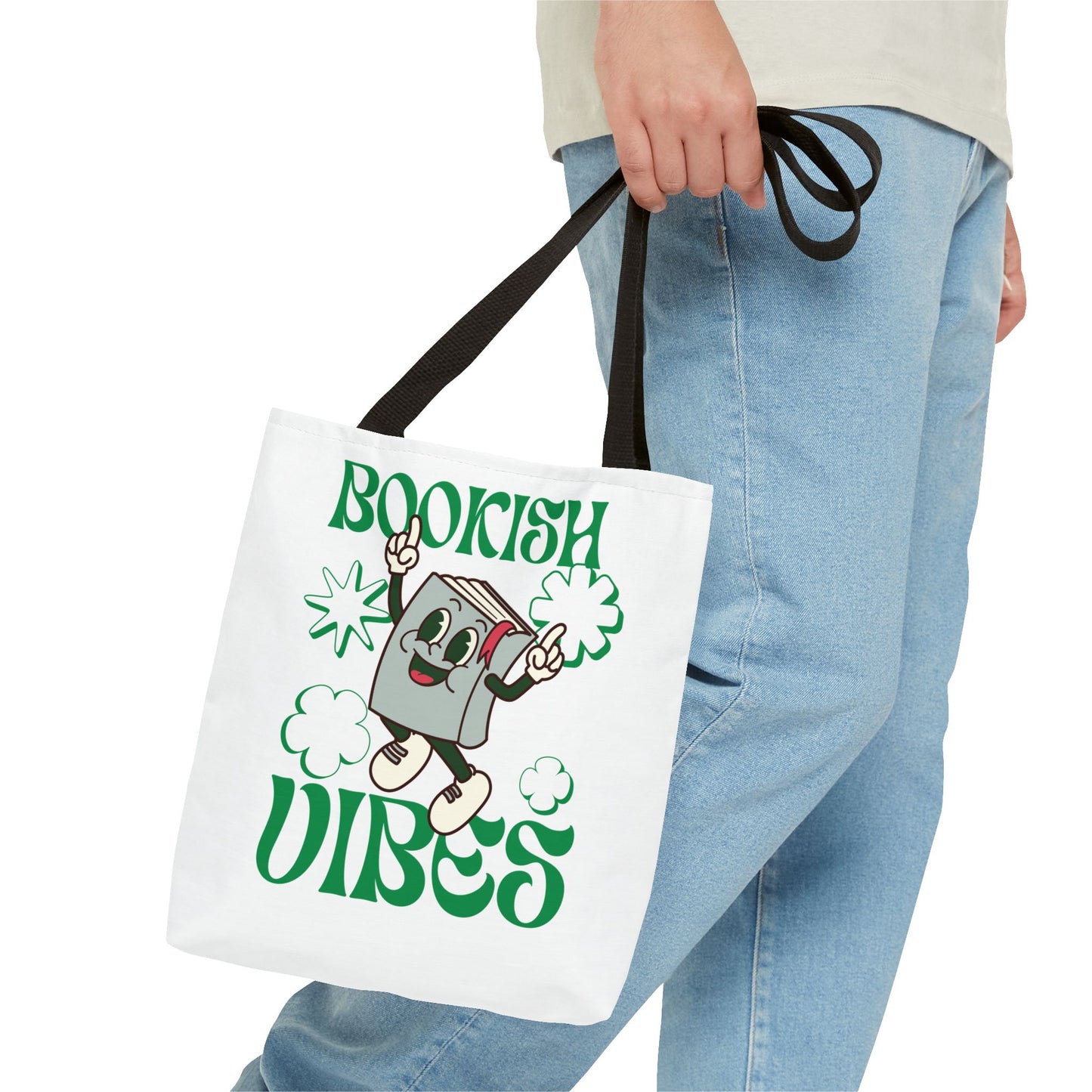 The Retro Collection - "Bookish Vibes" Tote Bag