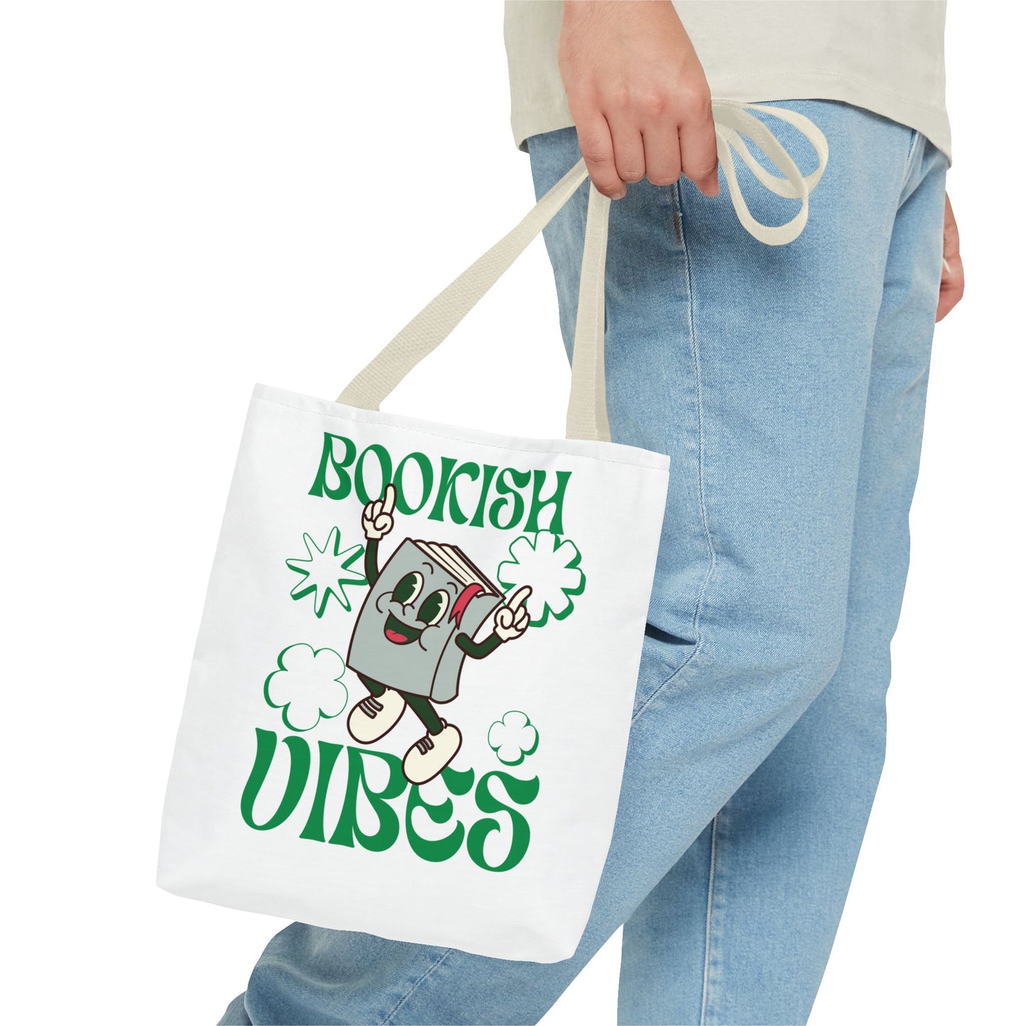 The Retro Collection - "Bookish Vibes" Tote Bag