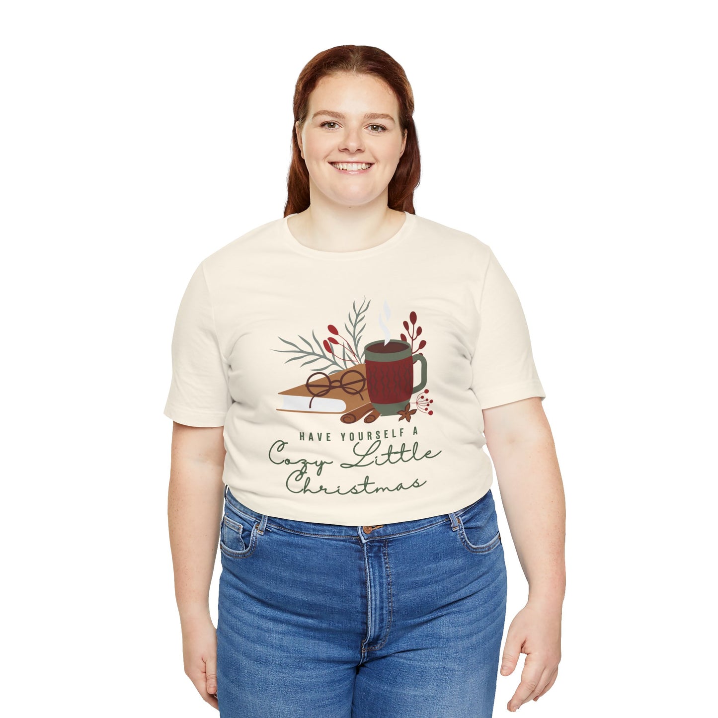 The Holiday Collection - "Have Yourself A Cozy Little Christmas" Bella & Canvas T-Shirt.