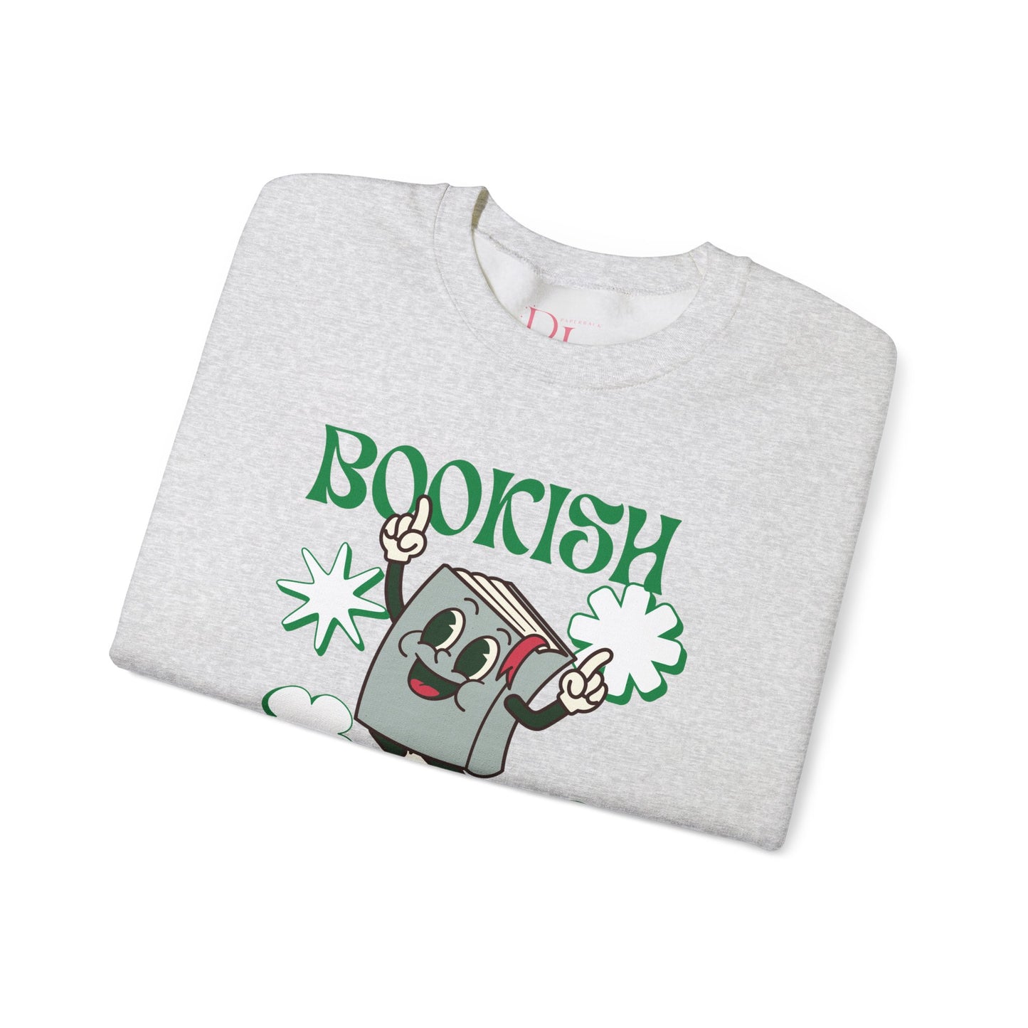 The Retro Collection - "Bookish Vibes" Crewneck Sweatshirt