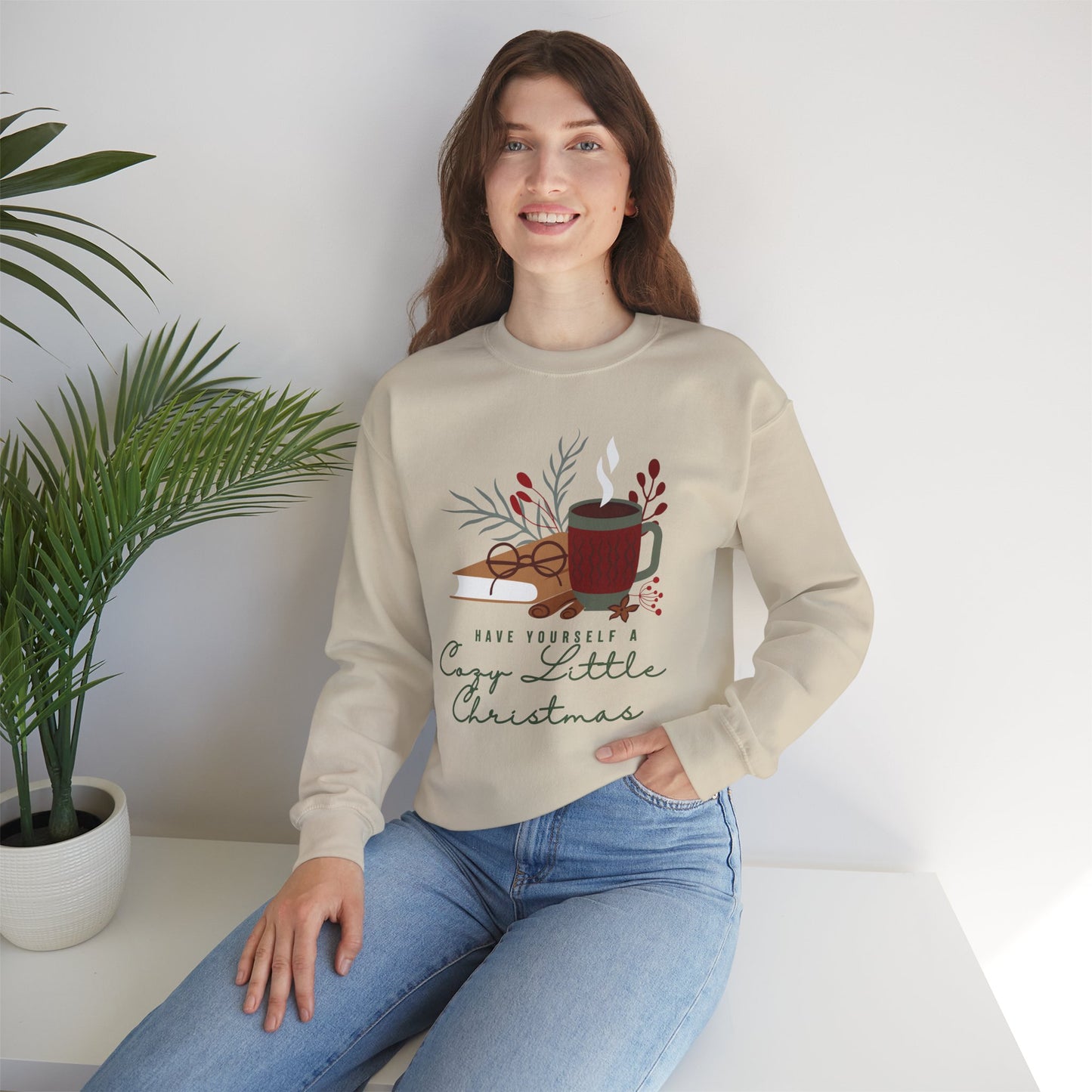 The Holiday Collection - "Have Yourself  s Cozy Little Christmas" Sweatshirt.