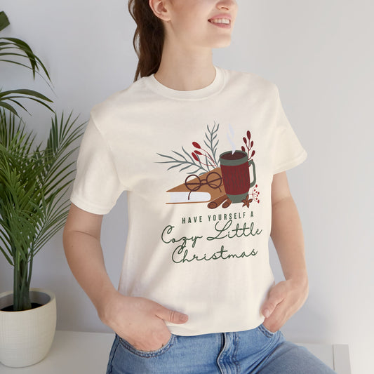 The Holiday Collection - "Have Yourself A Cozy Little Christmas" Bella & Canvas T-Shirt.