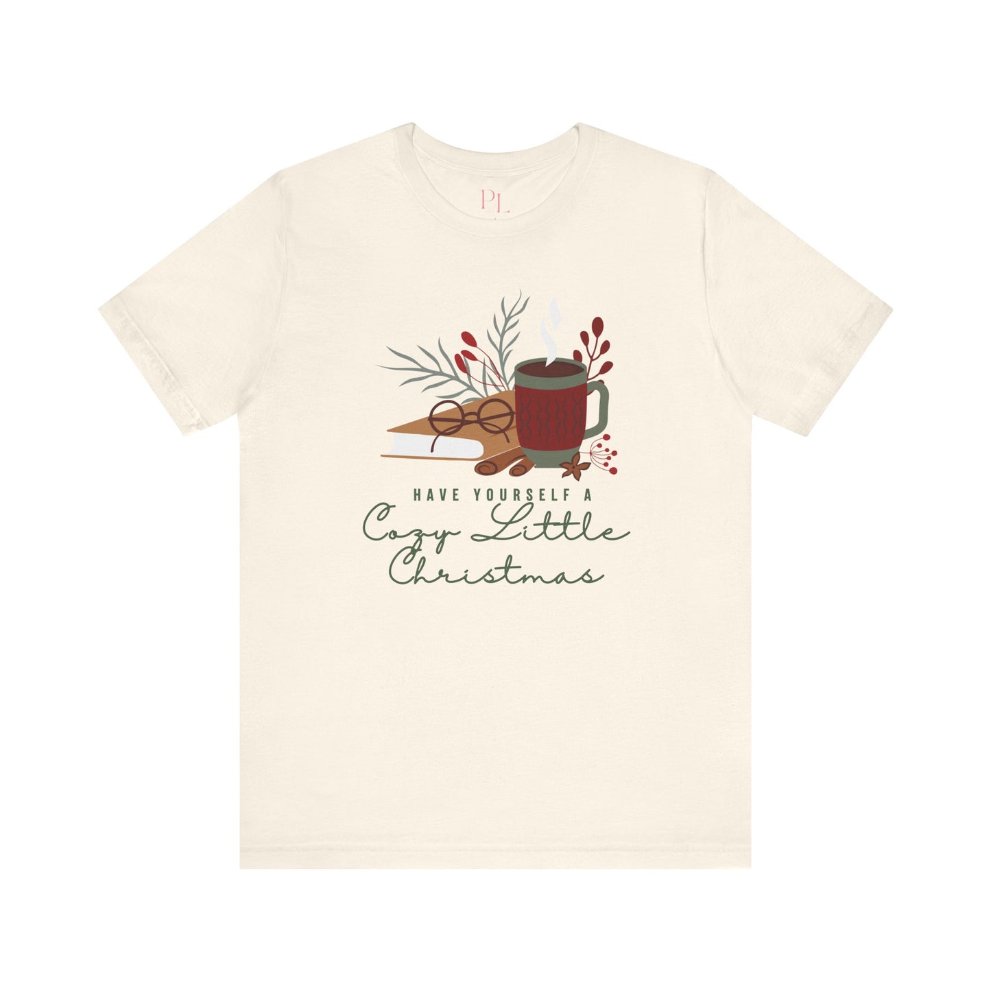 The Holiday Collection - "Have Yourself A Cozy Little Christmas" Bella & Canvas T-Shirt.